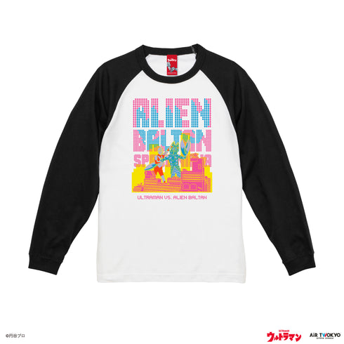 『ウルトラマンシリーズ』第1弾 アメコミイラストロングスリーブTシャツ 1(バルタン星人)