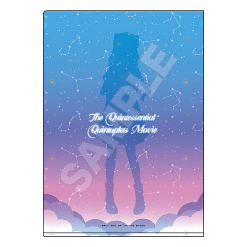 『映画 五等分の花嫁』リラックスタイム A4クリアファイル 中野三玖