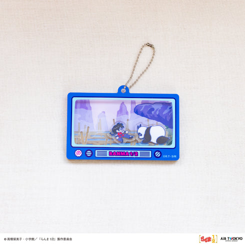 『らんま1/2』TVアニメ第2弾 シャカシャカキーホルダー 1(早乙女乱馬 & 玄馬(パンダ))