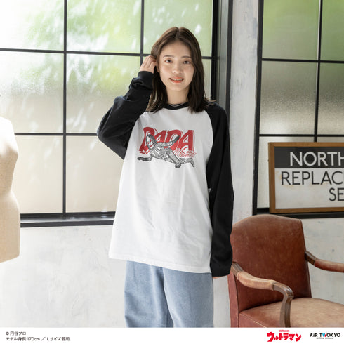 『ウルトラマンシリーズ』第1弾 アメコミイラストロングスリーブTシャツ 2(ダダ)