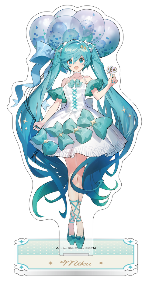 『初音ミクシリーズ』アクリルスタンド/初音ミク 16th Birthday 初音ミク