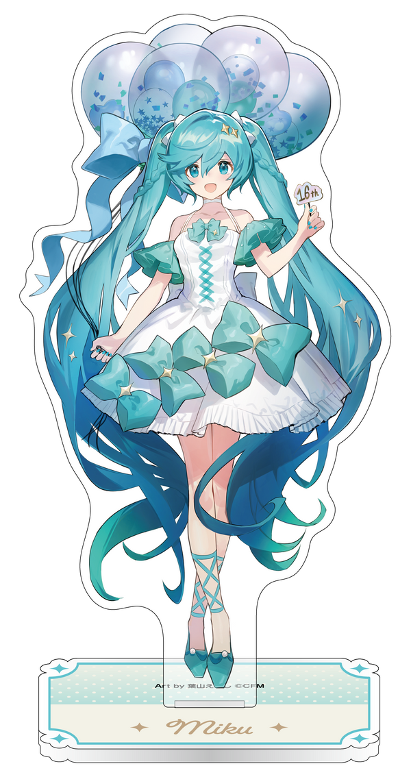 『初音ミクシリーズ』アクリルスタンド/初音ミク 16th Birthday 初音ミク