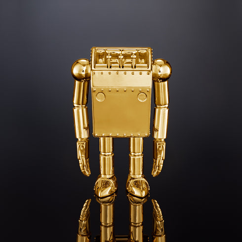 『未来少年コナン』放送45周年記念 ロボノイド フィギュア シルバー(イエローゴールドコーティング)