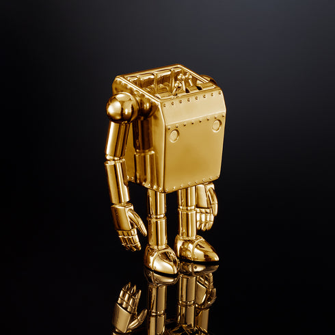 『未来少年コナン』放送45周年記念 ロボノイド フィギュア シルバー(イエローゴールドコーティング)