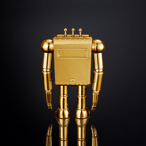 『未来少年コナン』放送45周年記念 ロボノイド フィギュア シルバー(イエローゴールドコーティング)