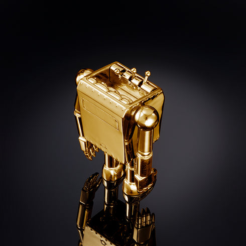 『未来少年コナン』放送45周年記念 ロボノイド フィギュア シルバー(イエローゴールドコーティング)