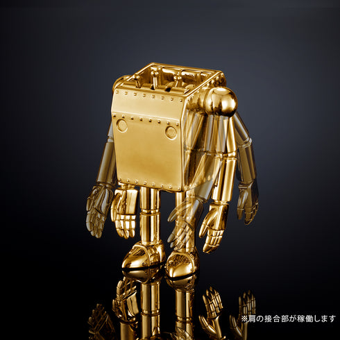 『未来少年コナン』放送45周年記念 ロボノイド フィギュア シルバー(イエローゴールドコーティング)