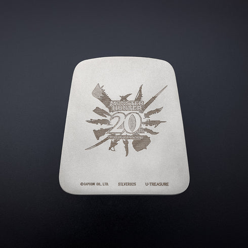 『モンスターハンター』【200点限定】20周年記念 石板 銀火竜「リオレウス希少種」シルバー