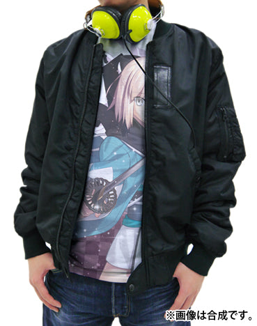 『Fate/Grand Order』セイバー/沖田総司フルグラフィックTシャツ WHITE