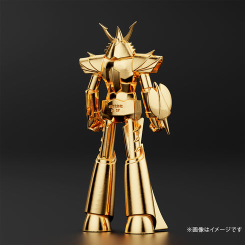 『勇者ライディーン』フィギュア シルバー925(イエローゴールドコーティング)