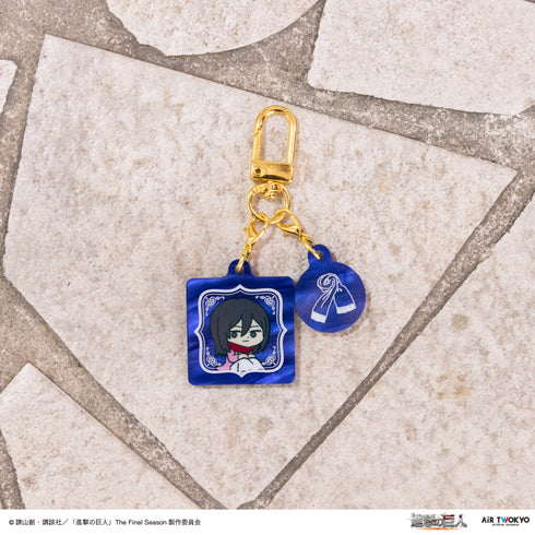 『進撃の巨人』TVアニメ キーリングハンガー(ミカサ)