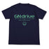 『機動戦士ガンダム00』GNドライヴ Tシャツ/NAVY【202405再販】