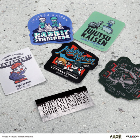 『呪術廻戦』第2期「渋谷事変」 ステッカーセット