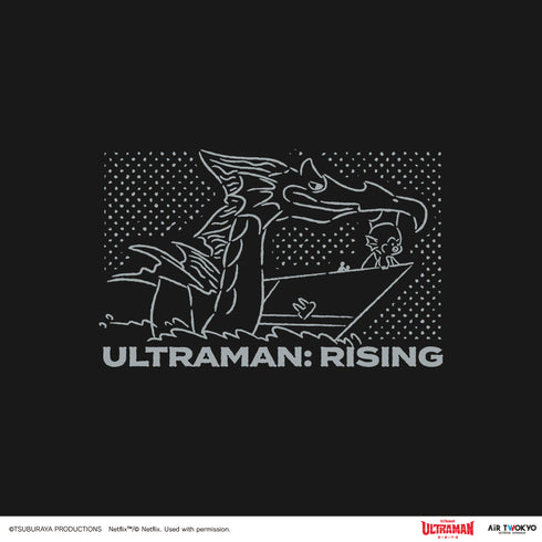 『ウルトラマン ULTRAMAN: RIING』第1弾 アメコミイラストスウェット 2(親子のスペシウム光線)