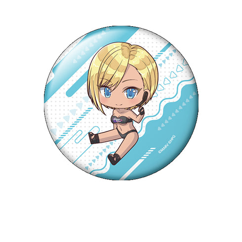 『ドルフィンウェーブ』 ぺたん娘缶バッジ 村早麻汐