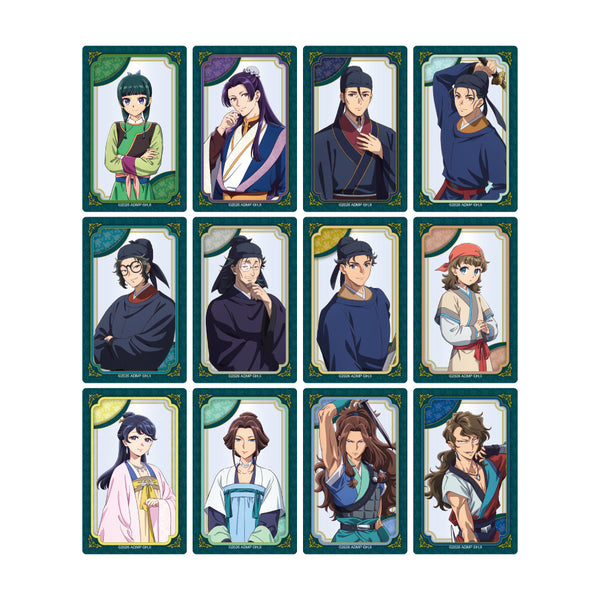 『劇場版 薬屋のひとりごと 亡妃の秘宝』トレーディングクリアカード【全12種】BOX