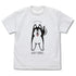 『ハマジ』ハスキー KAWAII Tシャツ / ブラック&ホワイト【202405再販】
