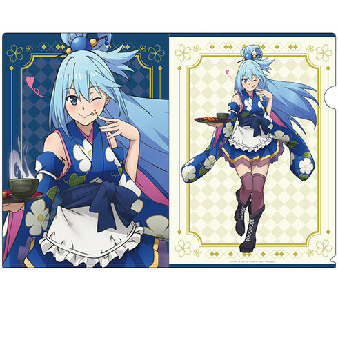 『この素晴らしい世界に祝福を!』描き下ろしクリアファイル アクア