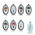 "The Ice-Type Guy and His Cool Female Coworker" Leather Keychain 07 Yukimin