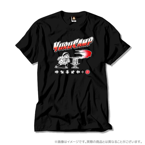 『ゆるキャン△』なでしこファイヤーTシャツ