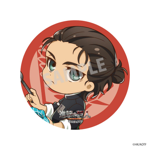 『進撃の巨人』巨人祭 デフォルメ缶バッジ エレン