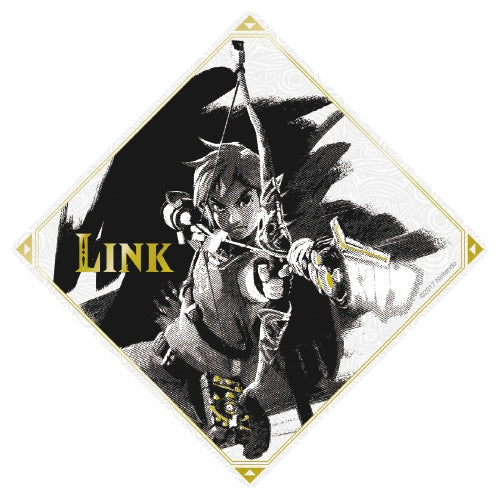 『ゼルダの伝説 ブレスオブザワイルド』箔押しステッカー (1)