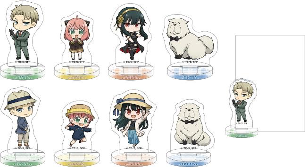 SPY×FAMILY ロフト限定 アクリルスタンドホリデーパーティver SPY×FAMILY ロフト限定 アクリルスタンドホリデーパーティver 中古