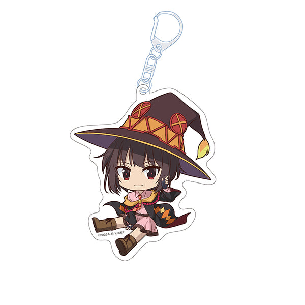 『この素晴らしい世界に爆焔を!』ぺたん娘アクリルキーホルダー めぐみん
