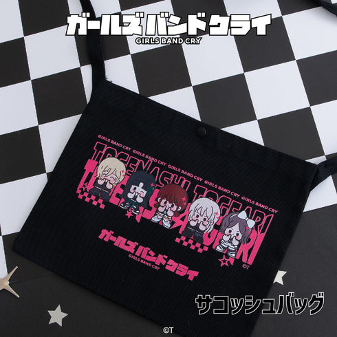 『ガールズバンドクライ』サコッシュバッグ 01.集合
