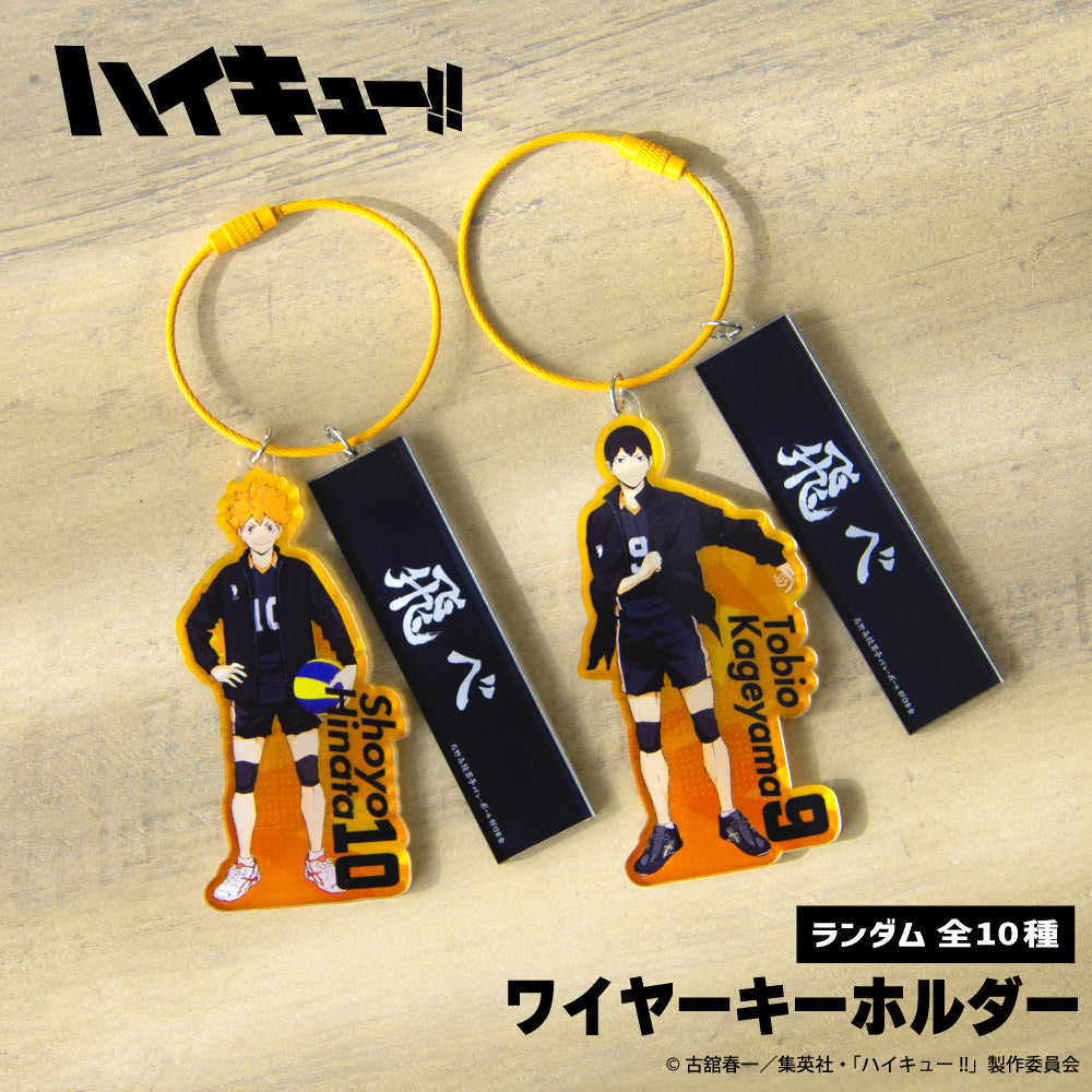 ハイキュー!!』ランダムワイヤーキーホルダーBOX(全10種