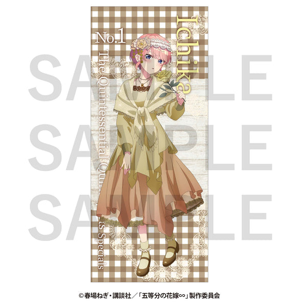 『五等分の花嫁∽』-平成レトロStyle- フェイスタオル 中野一花