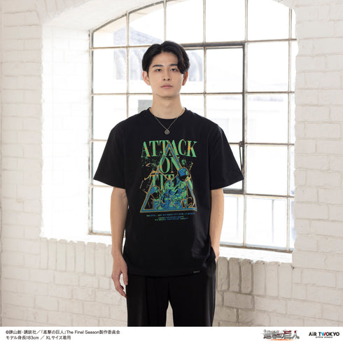 『進撃の巨人』TVアニメ 第11弾 シーンイラストTシャツ 1(ライナー&ベルトルト)