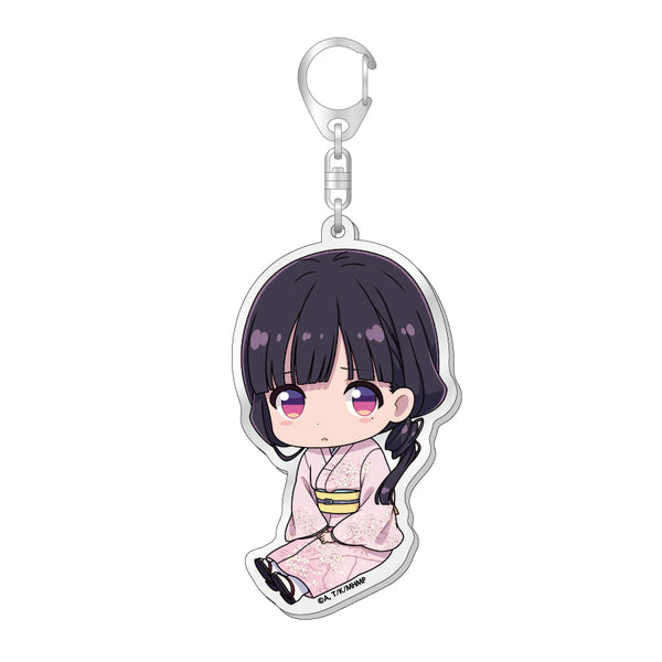 『わたしの幸せな結婚』ぺたん娘アクリルキーホルダー 斎森美世(着物)