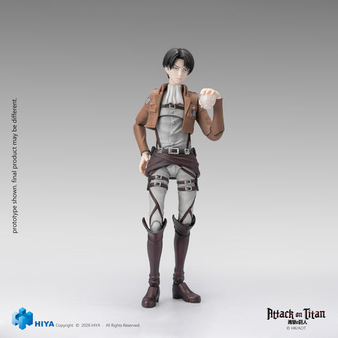 『進撃の巨人』HIYA Exquisite Basicシリーズ リヴァイ・アッカーマン 1/12スケール アクションフィギュア