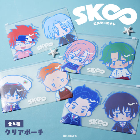 『SK∞ エスケーエイト』クリアポーチ 01.暦&ランガ【202610再販】