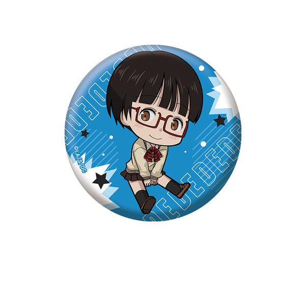 『デッドデッドデーモンズデデデデデストラクション』ぺたん娘缶バッジ 小山門出(制服)