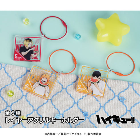 『ハイキュー!!』レイヤーアクリルキーホルダー 03.月島 蛍