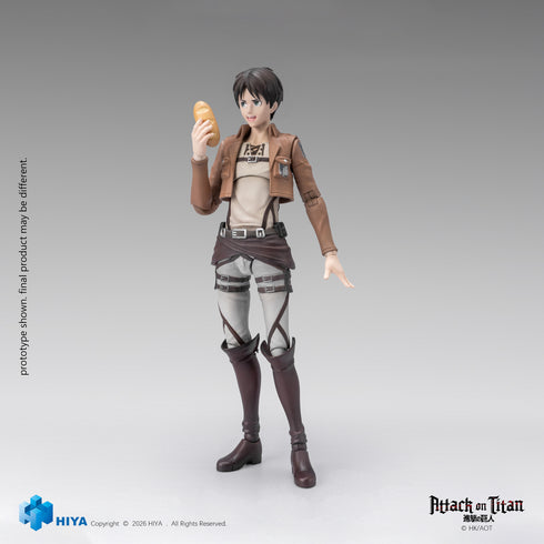 『進撃の巨人』HIYA Exquisite Basicシリーズ エレン・イェーガー 1/12スケール アクションフィギュア