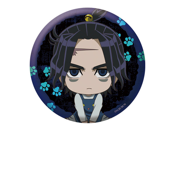 "Night of the Living Cat" Flat Girl Pin Badge: Kunagi