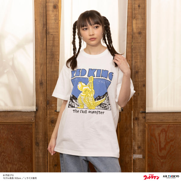 『ウルトラマンシリーズ』第2弾 アメコミイラストTシャツ 1(レッドキング)ホワイト