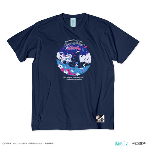 『葬送のフリーレン』第2弾 シーンイラストTシャツ 1(花畑を出す魔法)