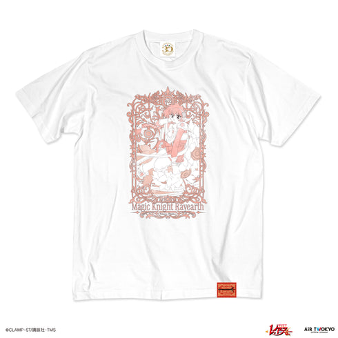 『魔法騎士レイアース』第1弾 デコラティブTシャツ(獅堂光) ホワイト