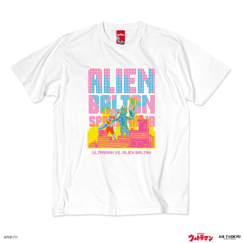 『ウルトラマンシリーズ』第1弾 アメコミイラストTシャツ 1(バルタン星人)ホワイト