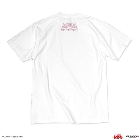 『魔法騎士レイアース』第2弾 デコラティブTシャツ 1(獅堂光&ノヴァ)ホワイト