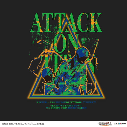 『進撃の巨人』TVアニメ 第11弾 シーンイラストTシャツ 1(ライナー&ベルトルト)