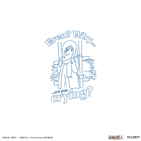 『進撃の巨人』TVアニメ シーンイラストTシャツ 1(二千年後の君へ)