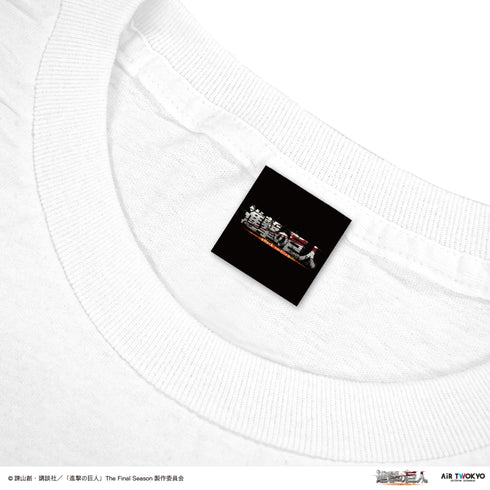 『進撃の巨人』TVアニメ シーンイラストTシャツ 1(二千年後の君へ)