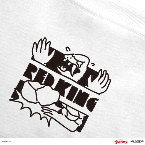 『ウルトラマンシリーズ』第2弾 アメコミイラストTシャツ 1(レッドキング)ホワイト