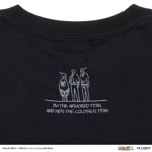 『進撃の巨人』TVアニメ 第11弾 シーンイラストTシャツ 1(ライナー&ベルトルト)