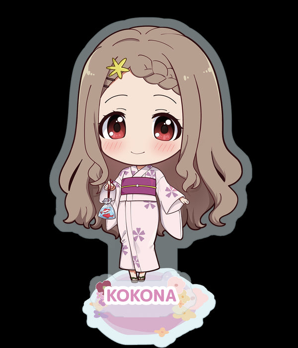 『ヤマノススメ Next Summit』ぷちちょこアクリルスタンド【青羽ここな】浴衣